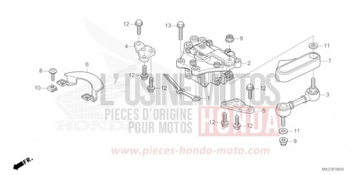 AMORTIS. DIRECTION CBR600R3R de 2024